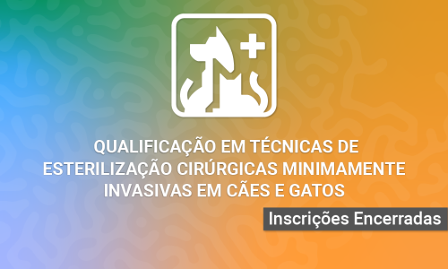 Curso Teórico de Qualificação em Técnicas de Esterilização Cirúrgicas Minimamente Invasivas em Cães e Gatos